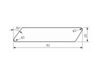 SSS 20 x 92 mm